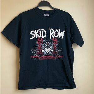 Skid Row Rocks Not Dead Graphic Band T-Shirt Size M